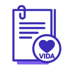 icono certificado de vida y deudores